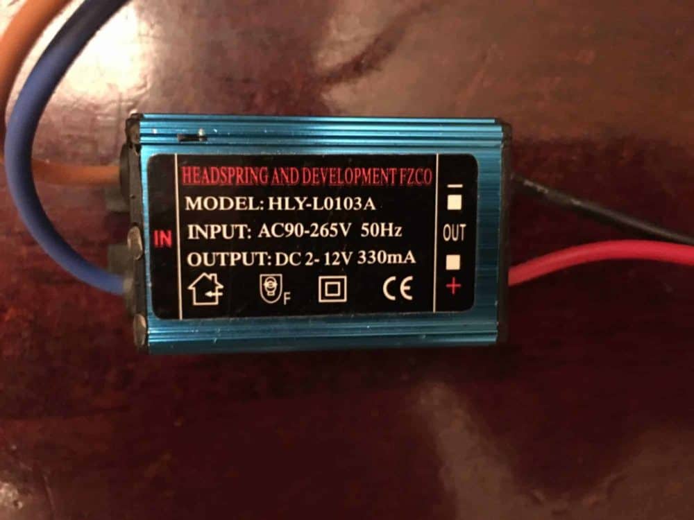 Voltage Converter 220V 12V for Electrical Strike