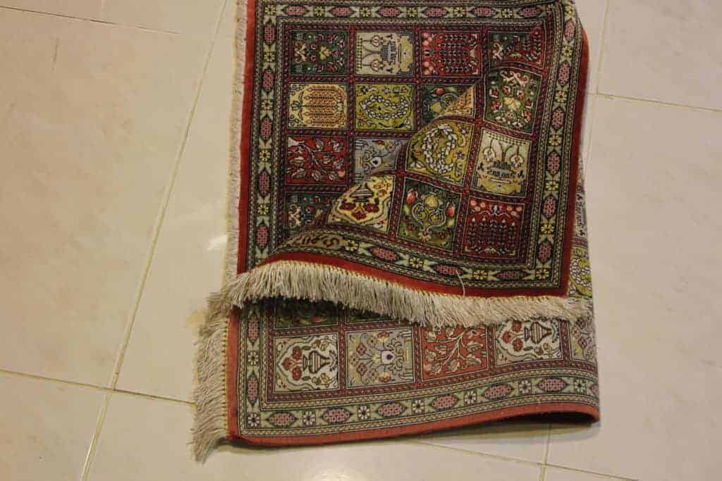 Carpet Genuine 100% silk Qum Sherif Handmade 90cmx60cm CPT02 - Image 4