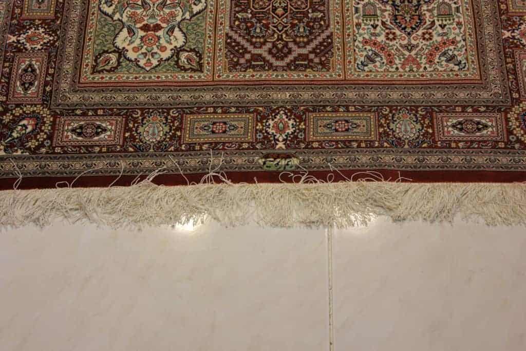 Carpet Genuine 100% Silk Handmade, Qum Sherif, Iran (size 100cmx150cm) - CPT07 - Image 3