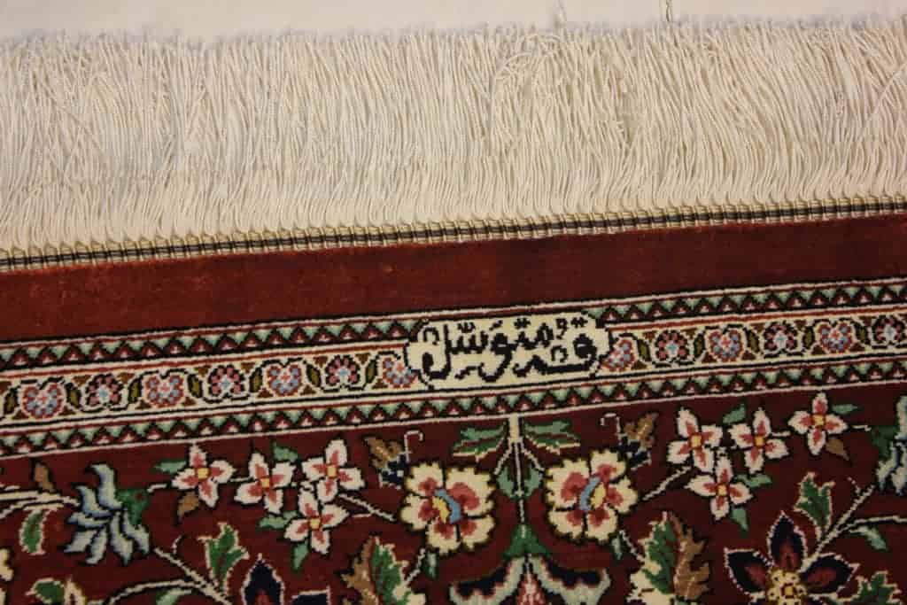 Carpet Genuine 100% Silk Handmade, Kashaan, Iran (size 100cmx150cm) - CPT13 - Image 3