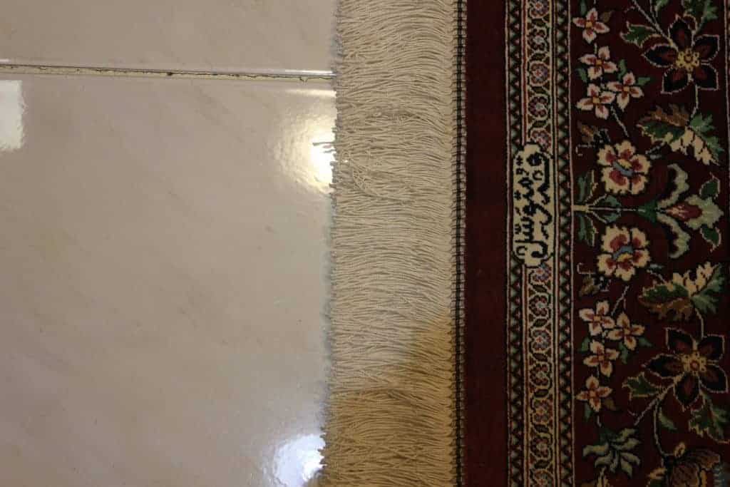 Carpet Genuine 100% Silk Handmade, Kashaan, Iran (size 100cmx150cm) - CPT13 - Image 4