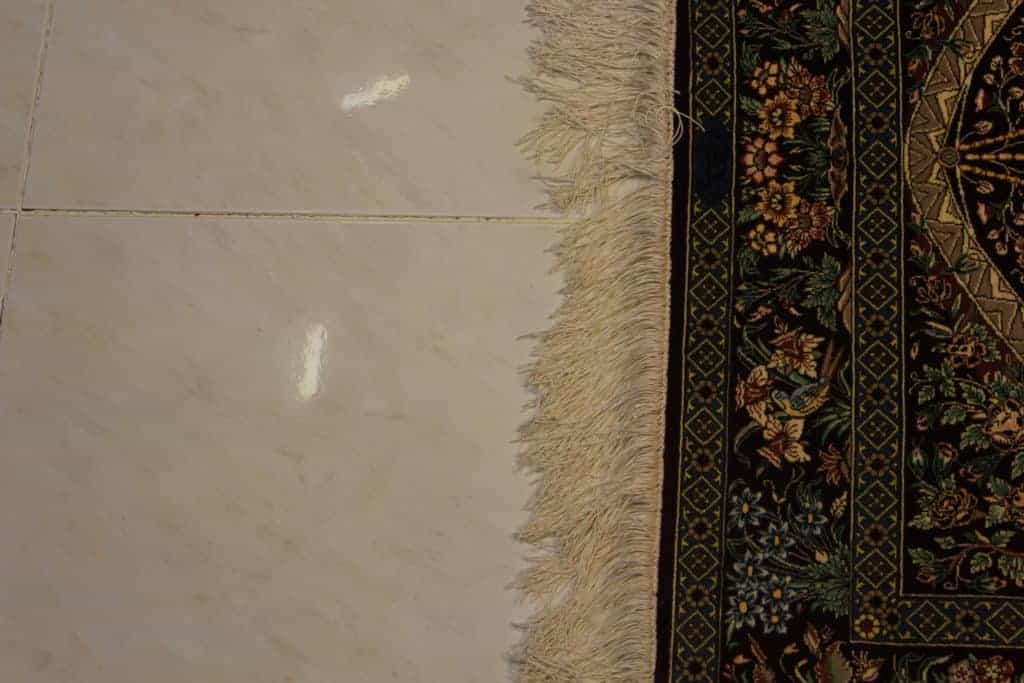 Carpet Genuine 100% Silk Handmade, Kashaan, Iran (size 100cmx150cm) - CPT16 - Image 4