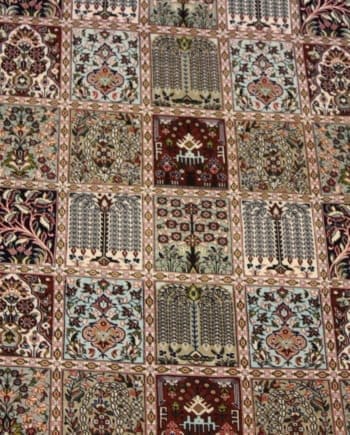 Carpet Genuine 100% Silk Handmade, Qum Sherif, Iran (size 100cmx150cm) - CPT08