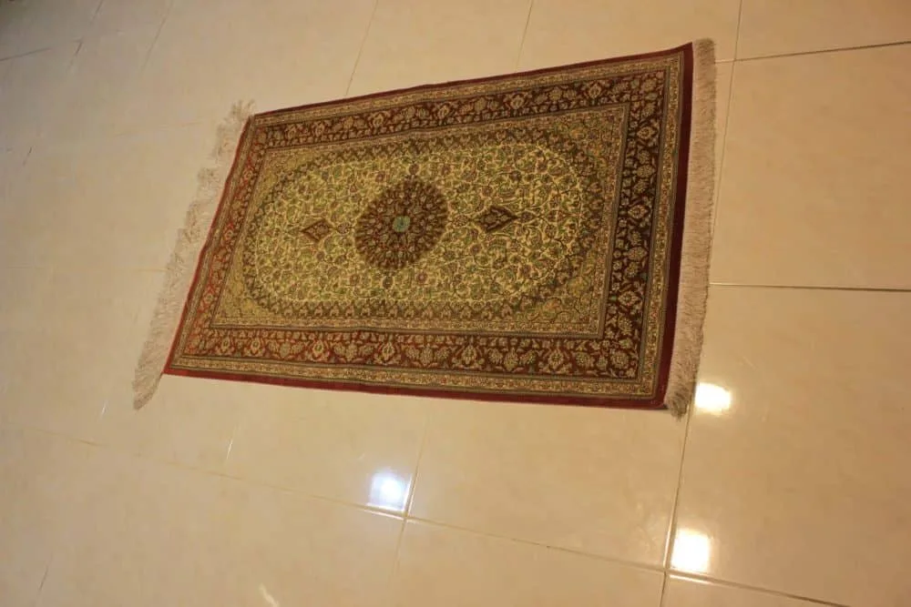 Carpet Genuine 100% Silk Handmade, Iran (size 80cmx120cm) - CPT31