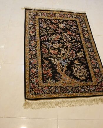 Carpet Genuine 100% Silk Handmade, Iran (size 80cmx120cm) - CPT35