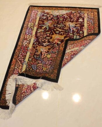 Carpet Genuine 100% Silk Handmade, Iran (size 80cmx120cm) - CPT37