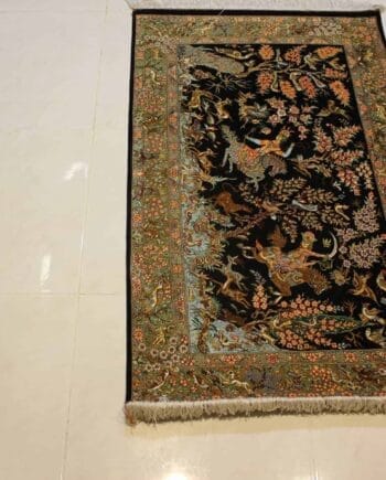 Carpet Genuine 100% Silk Handmade, Iran (size 80cmx120cm) - CPT38