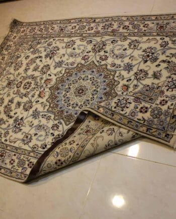 Carpet Genuine 20% Silk, 80% wool, Handmade,  Iran (size 130cmx200cm) - CPT45