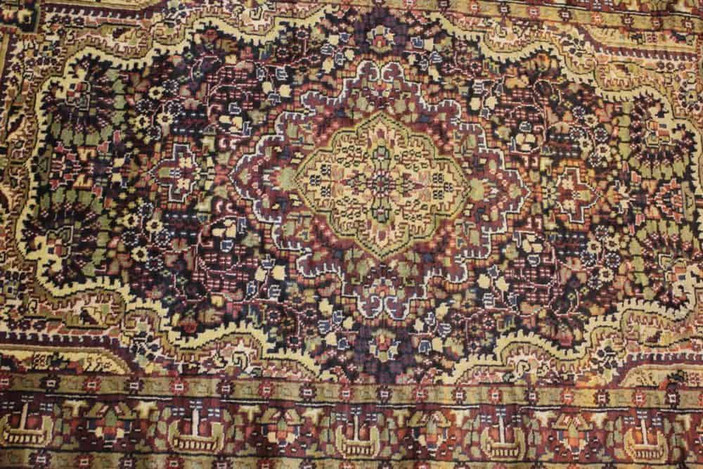 Carpet Genuine Industrial Silk, Handmade,  Indian (size 100cmx150cm) - CPT55 - Image 3