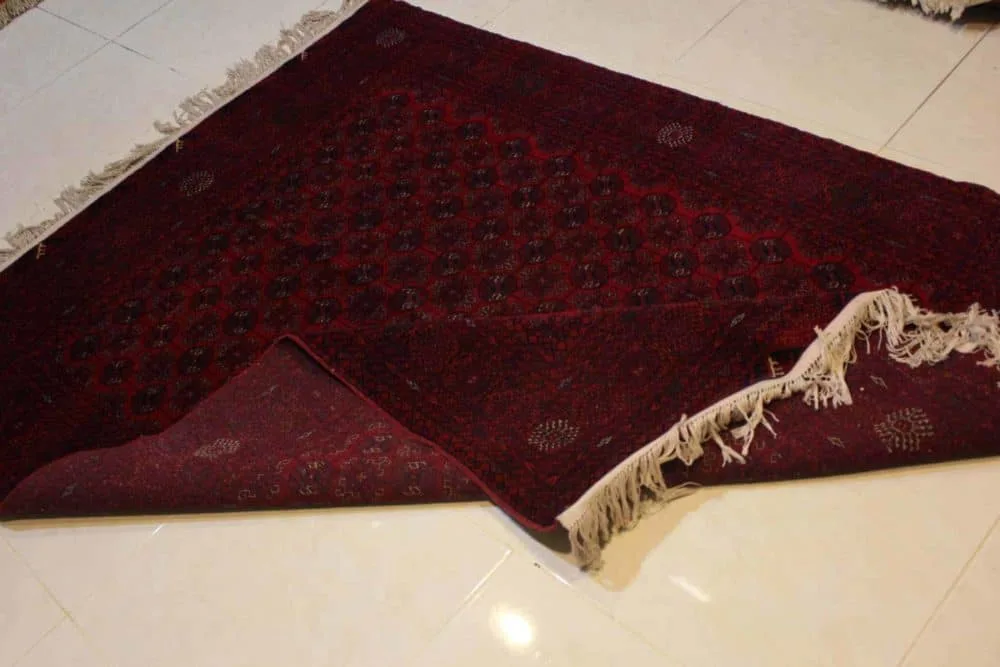 Carpet Genuine 100% Wool, Handmade,  Afghani (size 150cmx200cm) - CPT58 - Image 3