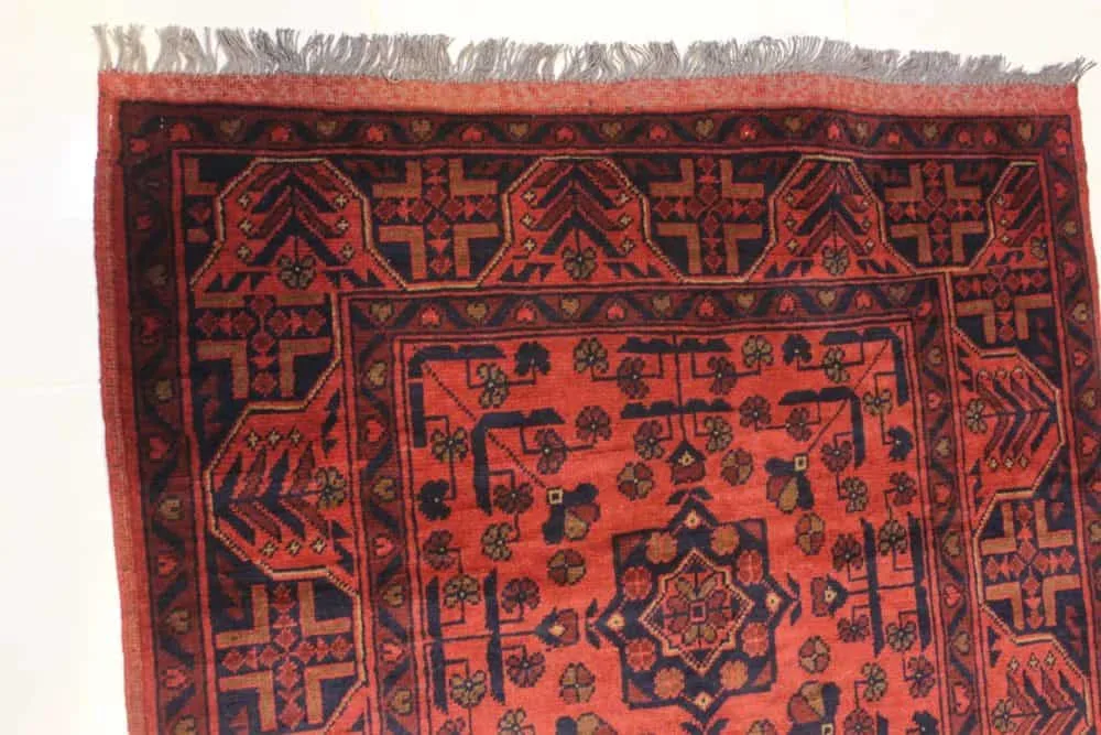 Carpet Genuine 100% Wool, Handmade,  Afghani (size 150cmx200cm) - CPT59 - Image 2