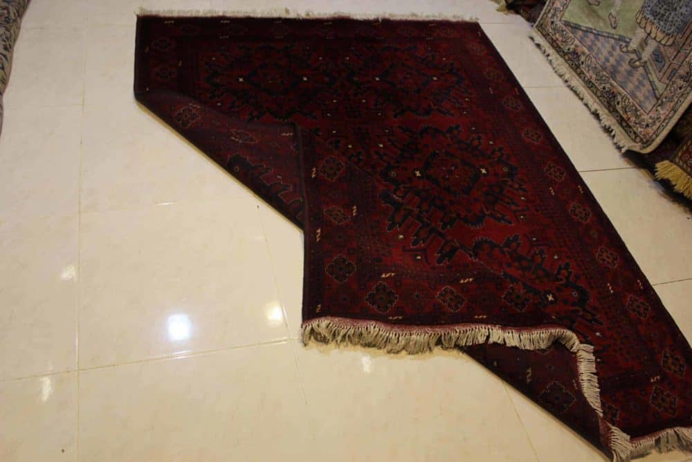 Carpet Genuine 100% Wool, Handmade,  Belgium (size 100cmx150cm) - CPT63 - Image 2