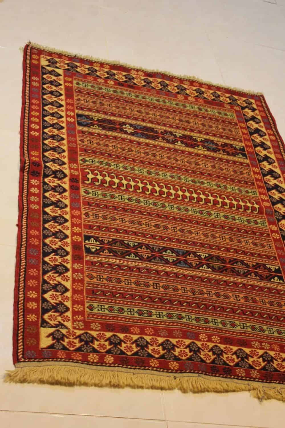 Carpet Genuine 100% Wool , Handmade,  Iran (size 70cmx90cm) - CPT68 - Image 3