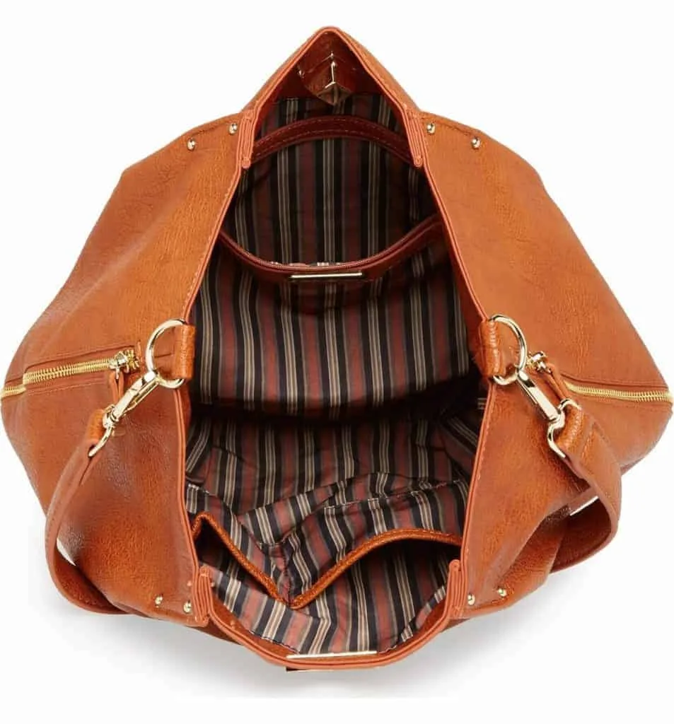 Big Buddha 'Lamont' Shoulder Bag Black - Image 5