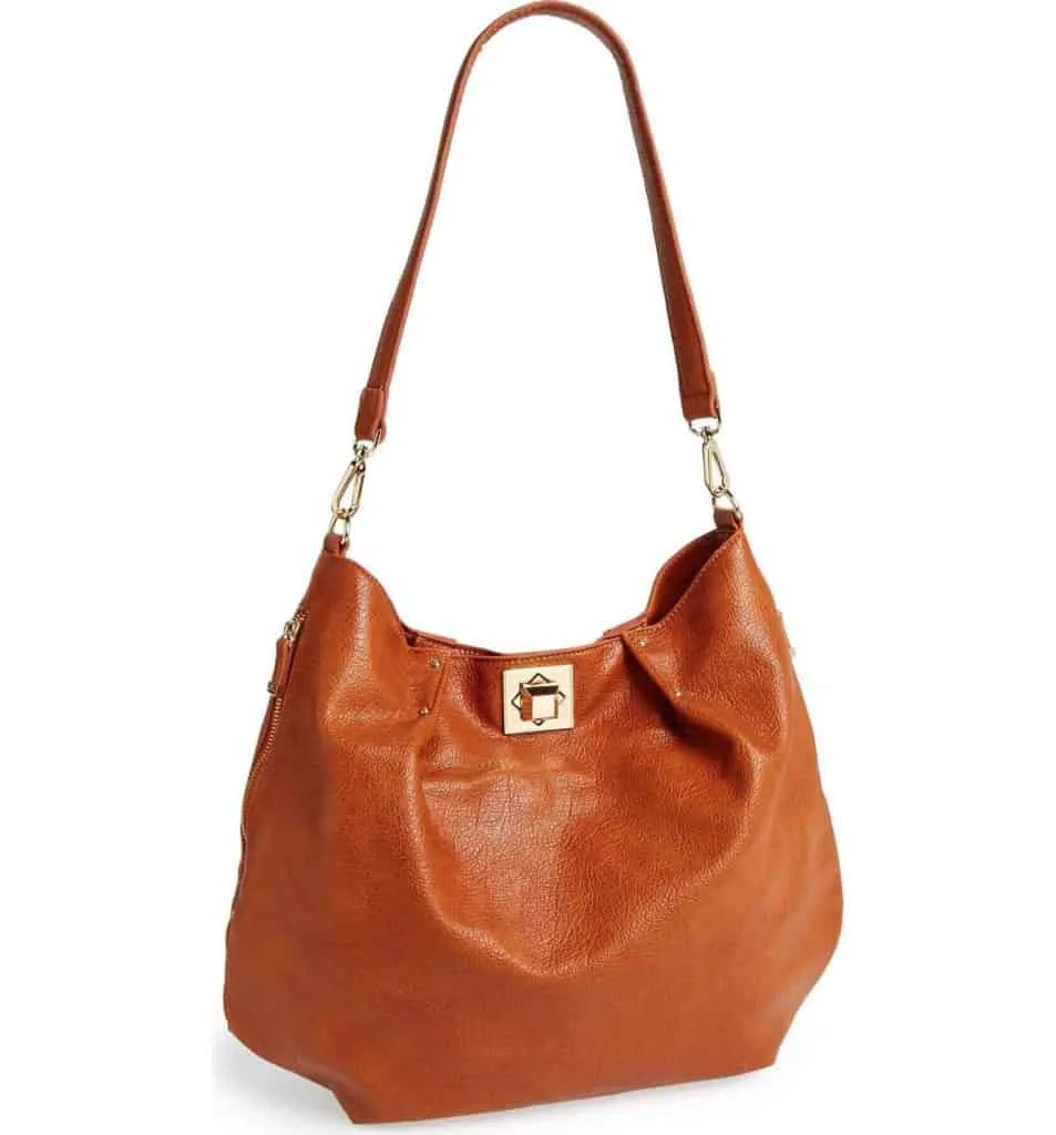 Big Buddha 'Lamont' Shoulder Bag Black