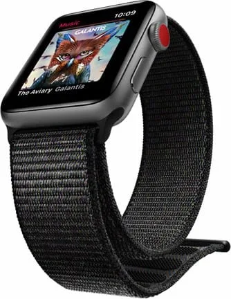 Apple Watch Series 3 MQLF2 42mm Nike+ Space Gray Aluminum Case With Dark Olive Sport Loop (GPS + Cellular) - Image 3