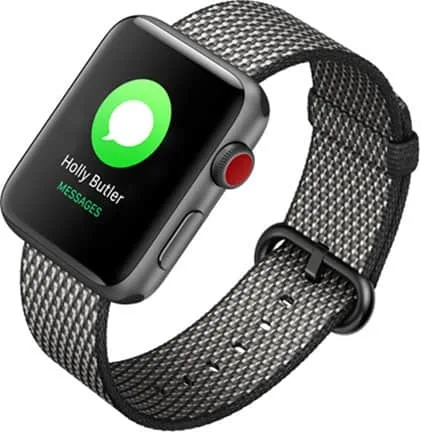 Apple Watch Series 3 MQLF2 42mm Nike+ Space Gray Aluminum Case With Dark Olive Sport Loop (GPS + Cellular) - Image 2