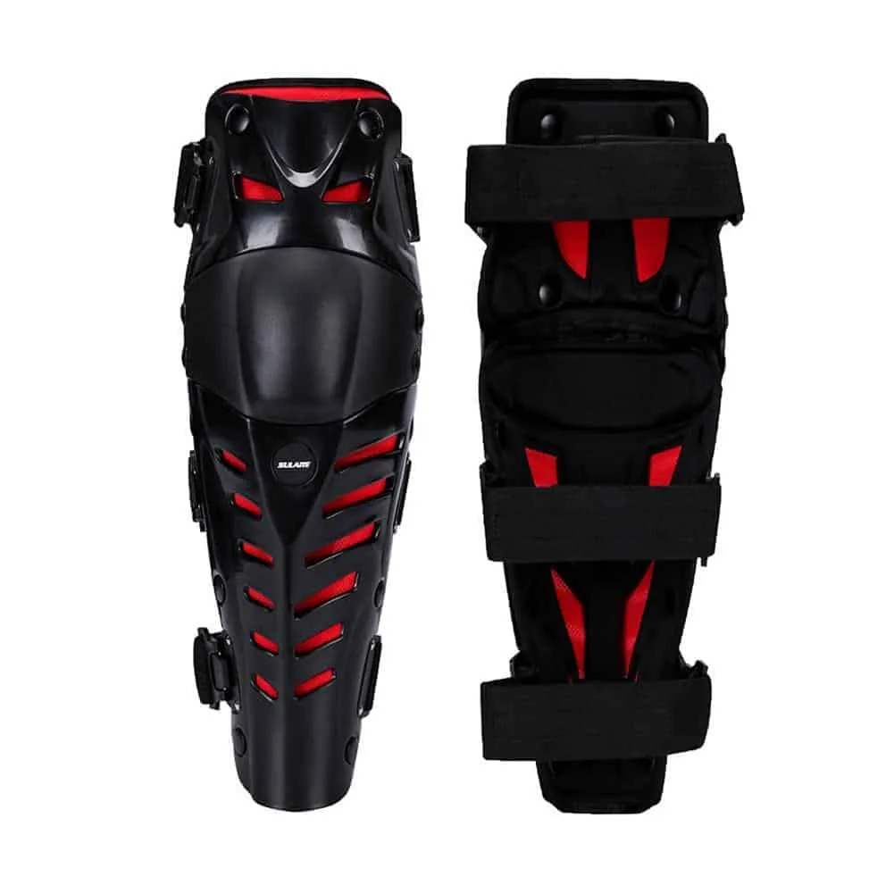 SULAITE Motorcycle Bike Knee Protector Cover(Red) - Image 3