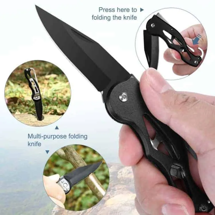 SOS Travel Tools Outdoor Camping Survival Multi-function Tool Box - Image 11