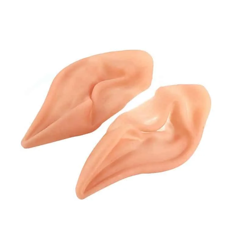 Carnival Latex Soft Fake Ears, Elf Ears Halloween Mask Party 1 Pair - Image 3