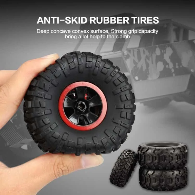 X Power S-001 1:18 Mini 2.4G 4WD RC Crawler Off Road Car, 130 Strong Magnetic Carbon Brush Motor (Green) - Image 16
