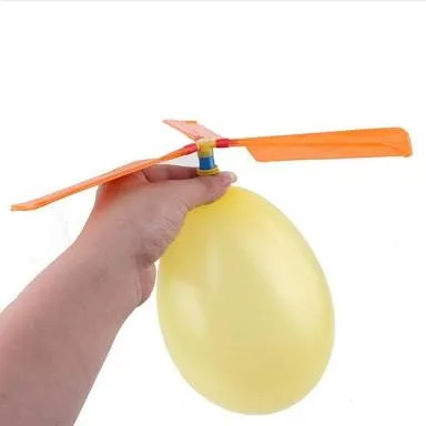Three Screw Propeller Balloons Aircraft Helicopter Balloons Flying Balloon Kids Toys - Image 6