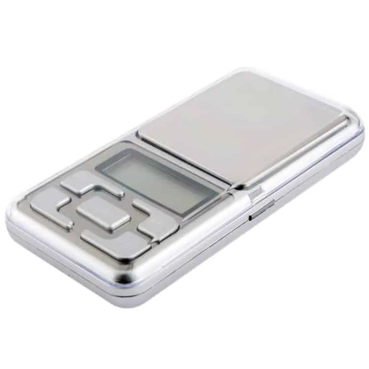 Mini Digital Pocket Weighing Scale Screen Size 3.5*1.5cm 200g x 0.01g (Silver) - Image 2