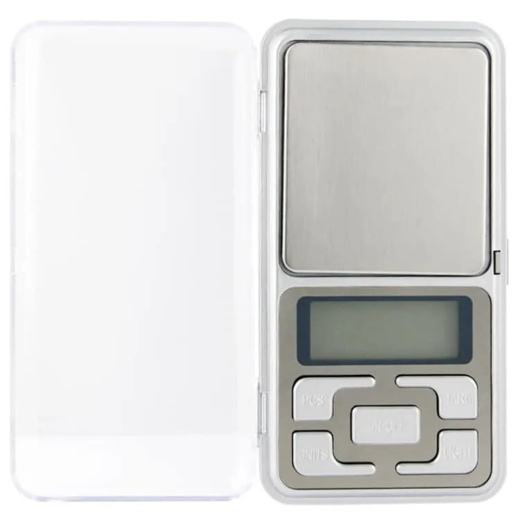 Mini Digital Pocket Weighing Scale Screen Size 3.5*1.5cm 200g x 0.01g (Silver) - Image 3
