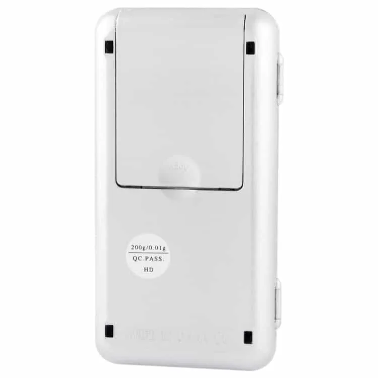 Mini Digital Pocket Weighing Scale Screen Size 3.5*1.5cm 200g x 0.01g (Silver) - Image 5