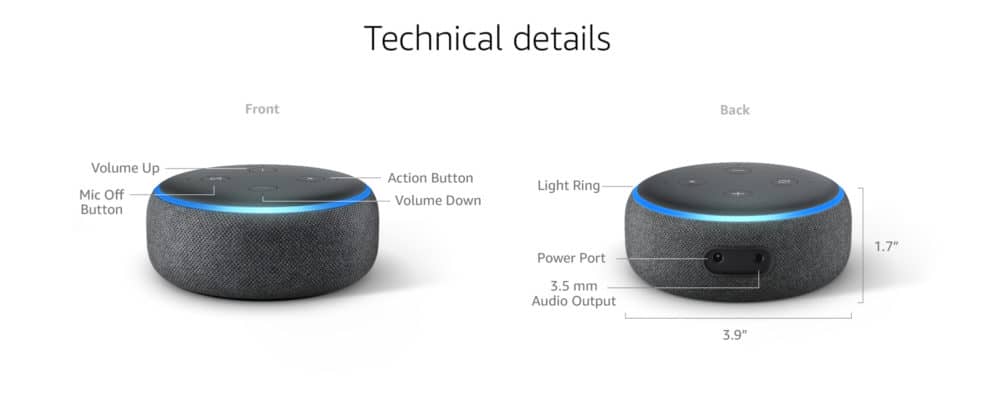 Echo Dot (3rd Gen) Smart speaker with Alexa - Image 9