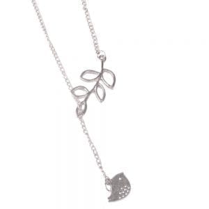 Women Fashion Lovely Chic Long Silver Sweater Chain Pendant Necklaces