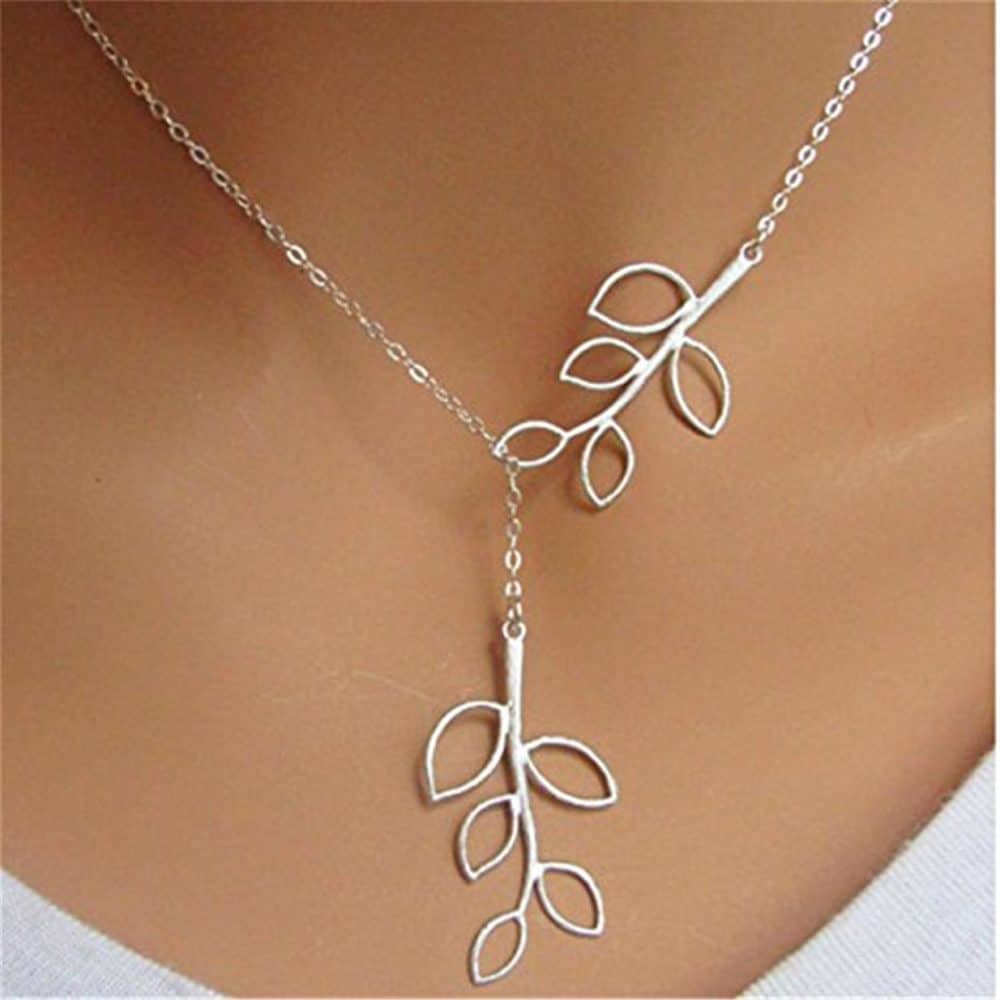 Women Fashion Lovely Chic Long Silver Sweater Chain Pendant Necklaces - Image 4