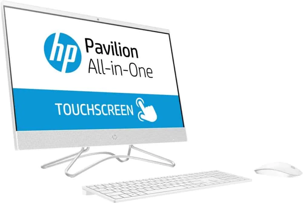 HP ALL IN ONE 24-F0000NE 4MP62EA White 2GB NVIDIA CORE i5 8GB 23.8 Inch - Image 2