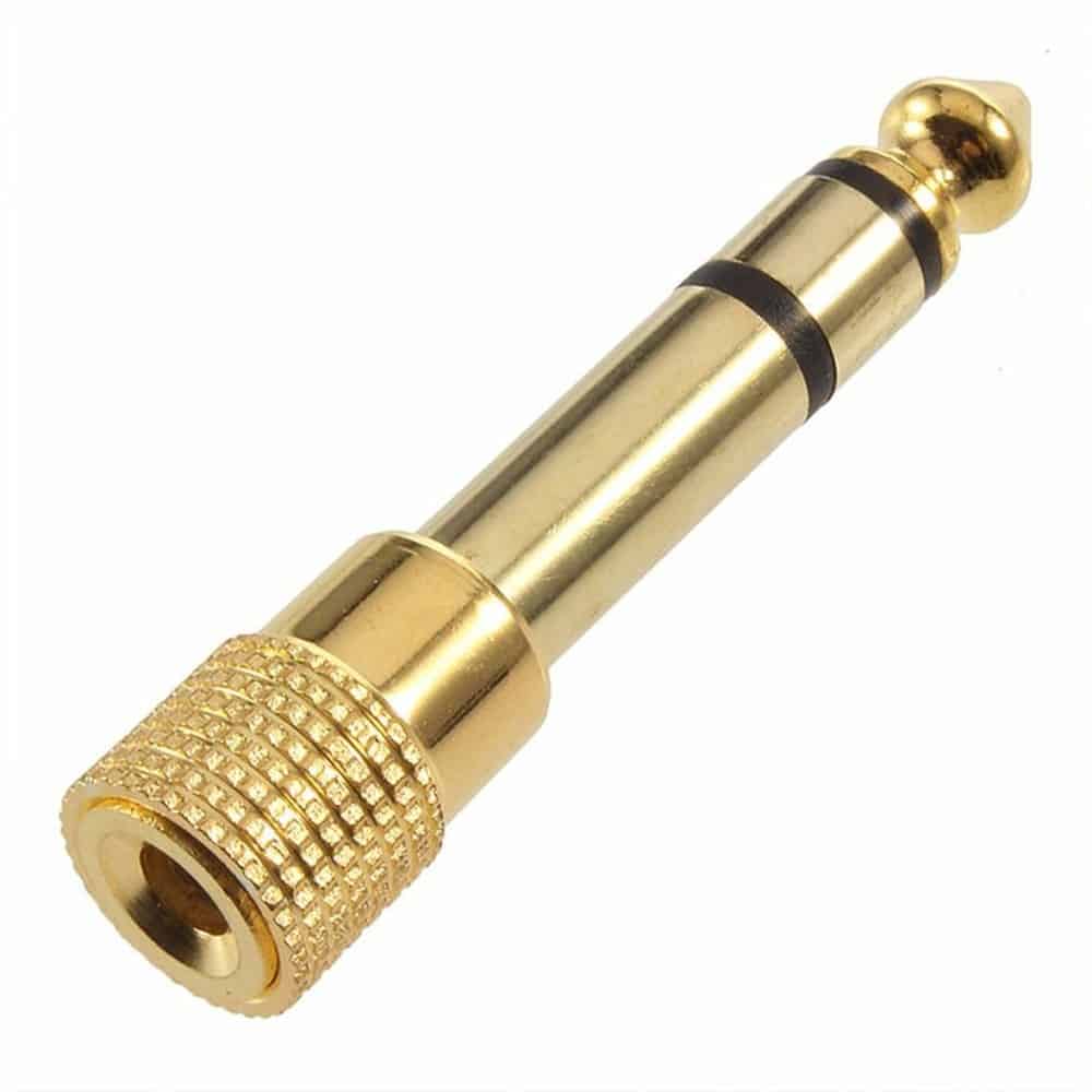 6.35mm Male to 3.5mm Female Audio Jack Adapters