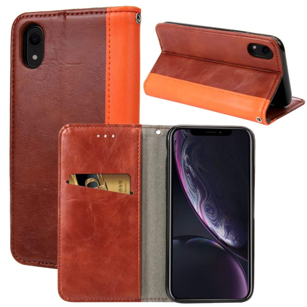 Retro Book Design Horizontal Flip PU Leather Case for iPhone 8 & 7, with Holder & Card Slots (Brown) - Image 4