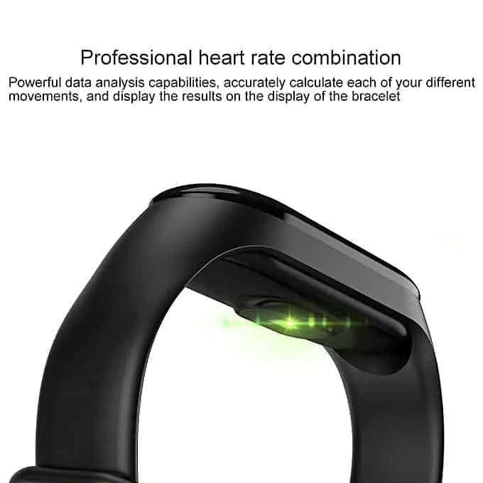 M3 0.96 inches TFT Color Screen Smart Bracelet IP67 Waterproof, Support Call Reminder-Heart Rate Monitoring-Blood Pressure Monitoring-Sleep Monitoring & Weather Forecast - Image 6