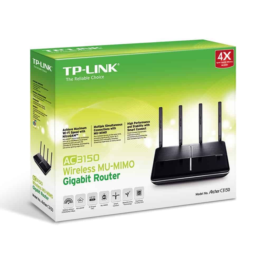 TP-Link AC3150 Wireless MU-MIMO Gigabit Router Archer C3150 - Image 4