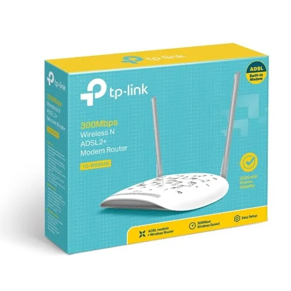 TP-Link 300Mbps Wireless N ADSL2+ Modem Router TD-W8961N - Image 4