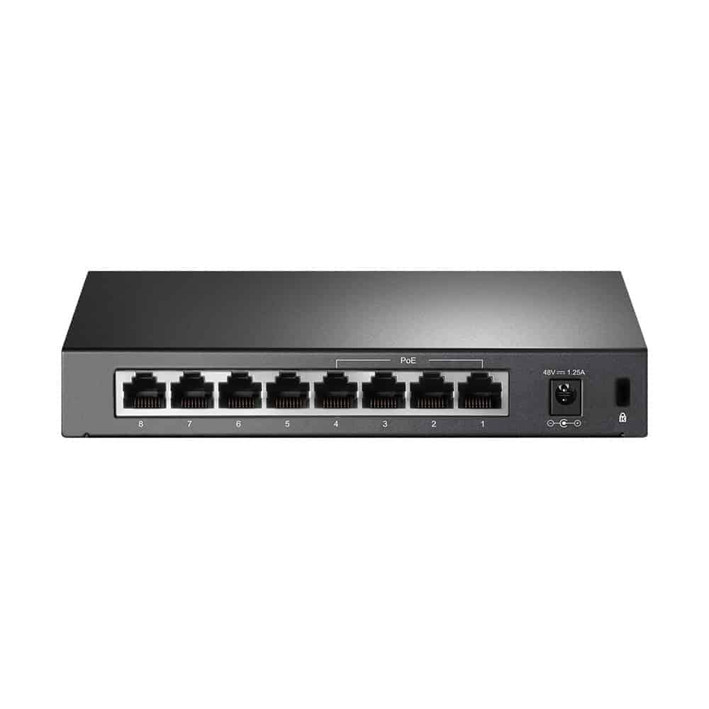 TP-Link 8-Port 10/100Mbps  سويتش لسطح المكتب مع 4 منافذ PoE TL-SF1008P