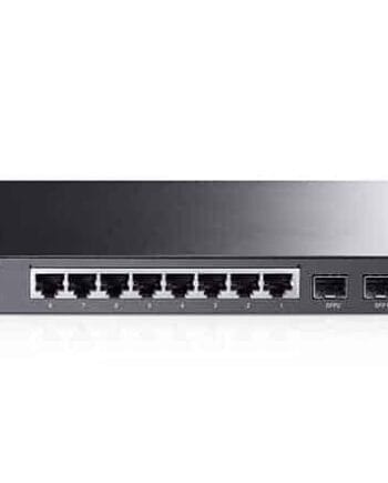TP-Link 8-Port محول جيجابت سمارت PoE مع فتحتين SFP TL-SG2210P