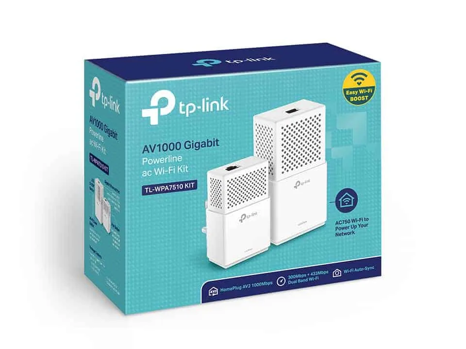 TP-Link AV1000 Gigabit Powerline ac Wi-Fi Kit TL-WPA7510 KIT - Image 5