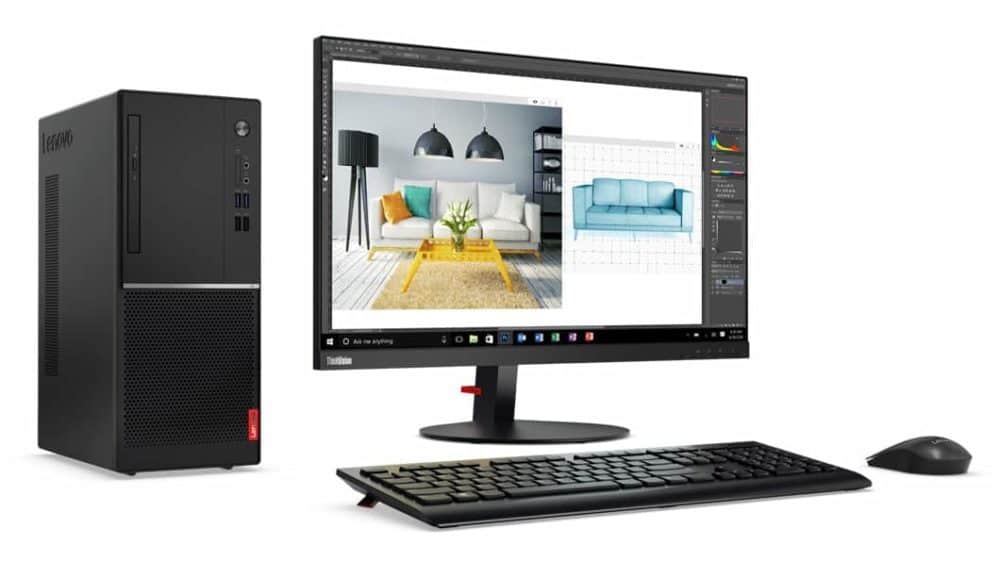 LENOVO DESKTOP V520 TWR Core i5-7400 4GB RAM 1TB HDD - Image 5