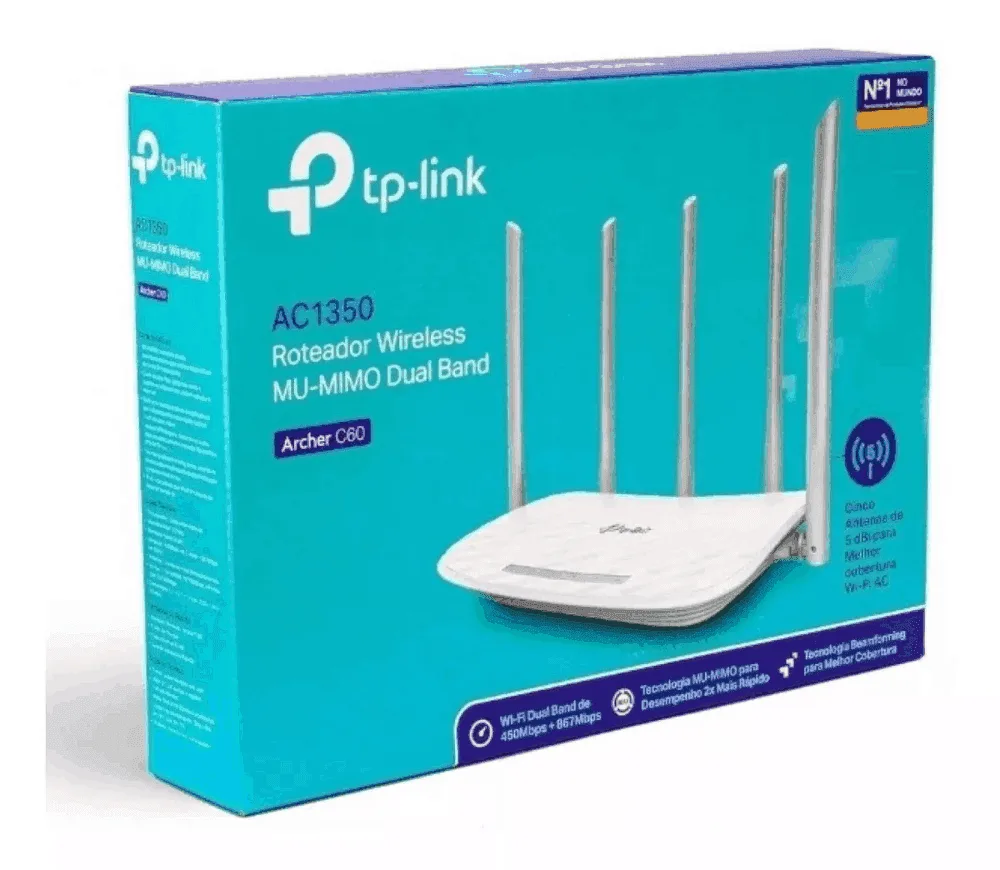 TP-Link AC1350 Wireless Dual Band Router Archer C60 - Image 4