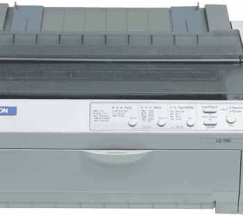 طابعة EPSON LQ-590 أحادية اللون ذات مصفوفة نقطية