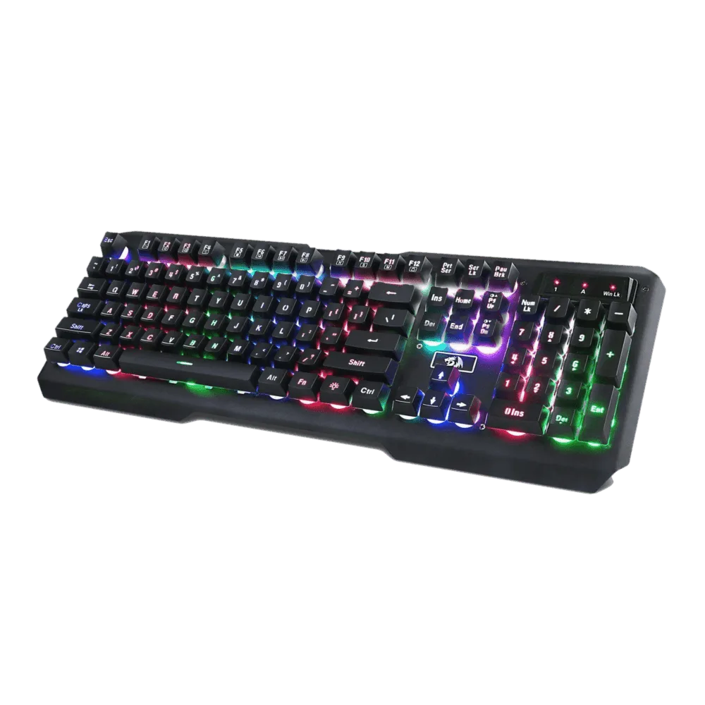 Redragon K506 Centaur 7-Color Rainbow Backlit Full-Size Gaming Keyboard With Numeric Keypad - Image 3