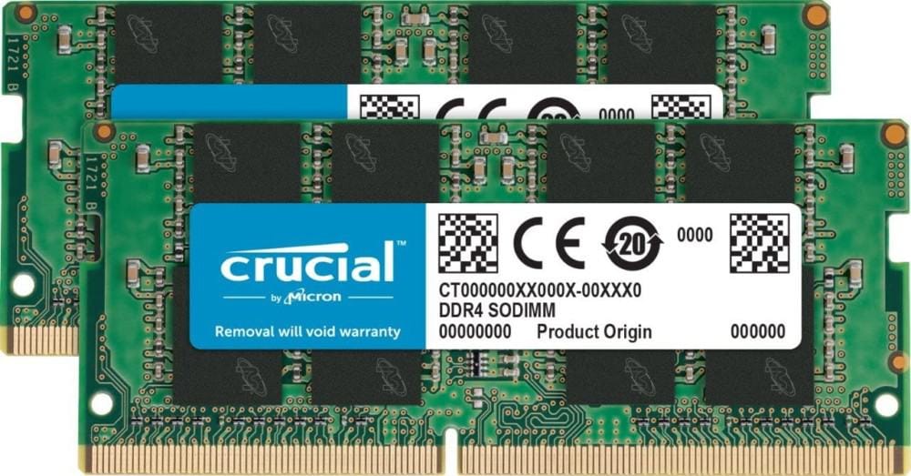 Crucial RAM 16GB Kit (2x8GB) DDR4 2666 MHz CL19 Laptop Memory CT2K8G4SFRA266