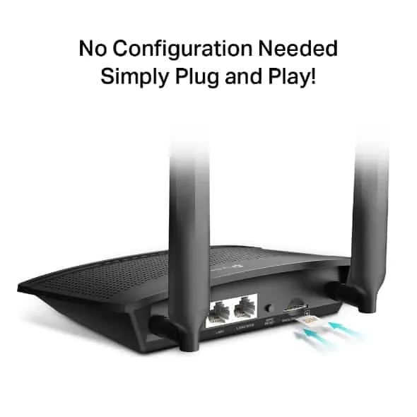 TP-Link 300 Mbps Wireless N 4G LTE Router TL-MR100 - Image 3