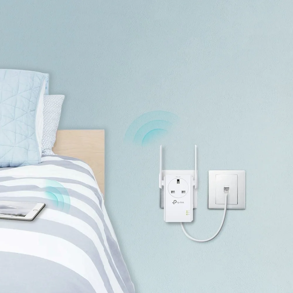 TP-Link 300Mbps Wi-Fi Range Extender with AC Passthrough TL-WA860RE - Image 6