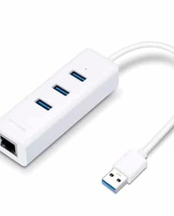 TP-Link USB 3-Port Hub & Gigabit Ethernet محول 2 في 1 USB محول UE330