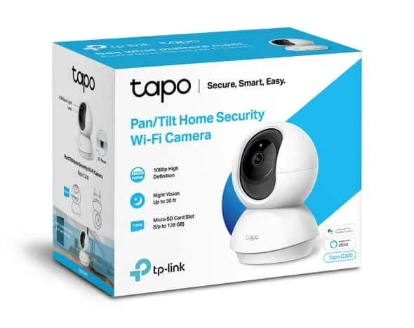 TP-Link Pan/Tilt Home Security Wi-Fi Camera Tapo C200 - Image 5